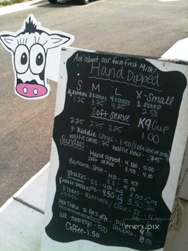Moo Thru - Warrenton, VA menu_pic