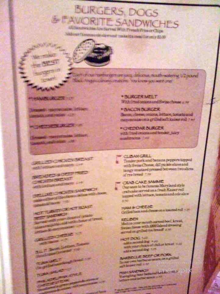 Beeman's Family Restaurant - Sayre, PA menu_pic