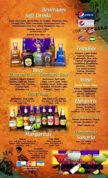 FIesta Tapatia - Youngstown, OH menu_pic