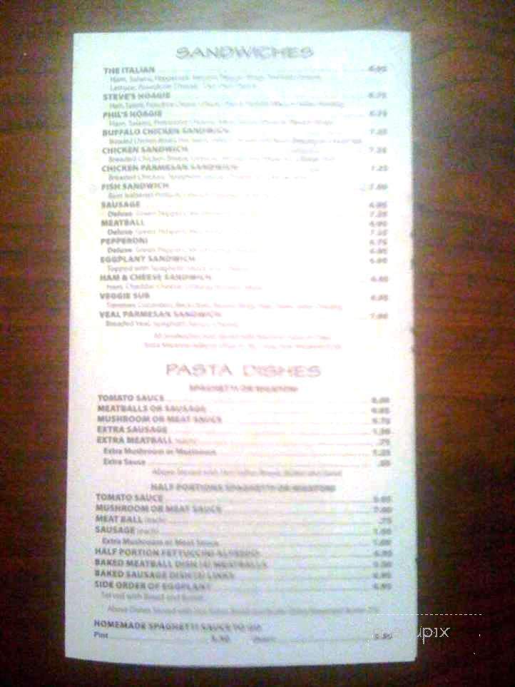 Papa Nick's Pizza & Pasta - Cleveland, OH menu_pic