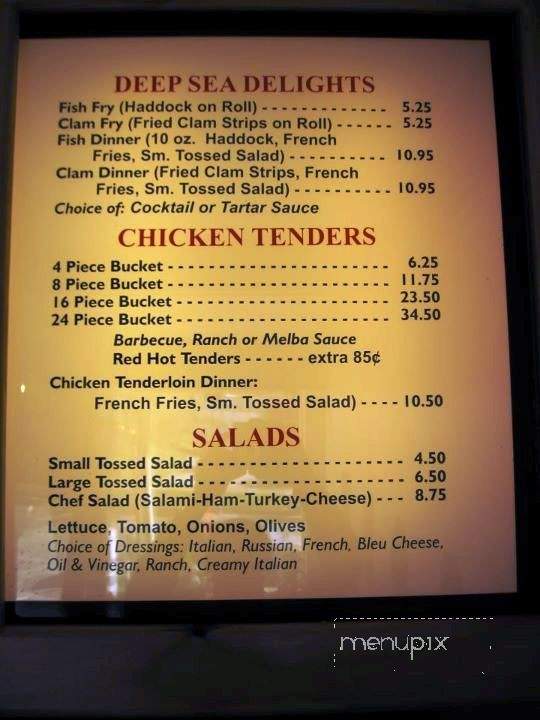 Whipple City Pizza - Greenwich, NY menu_pic