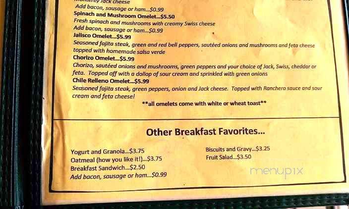 Koffee Kup - San Antonio, TX menu_pic