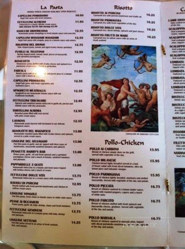 Villagio at Dadeland Mall - Miami, FL menu_pic
