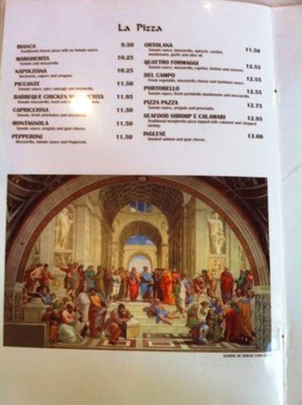 Villagio at Dadeland Mall - Miami, FL menu_pic
