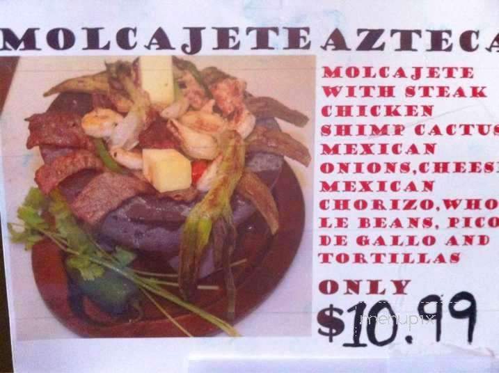 El Guadalajara Mexican Restaurant - Bolivar, TN menu_pic