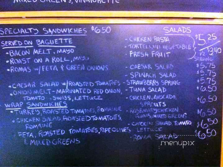 Word Of Mouth - Greenville, SC menu_pic