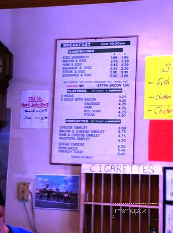 Kim's Deli - Manassas, VA menu_pic