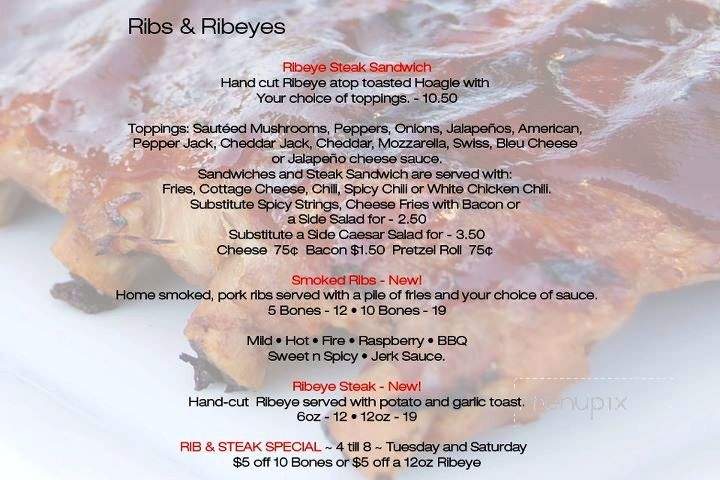 Red's Public House - Cedar Rapids, IA menu_pic