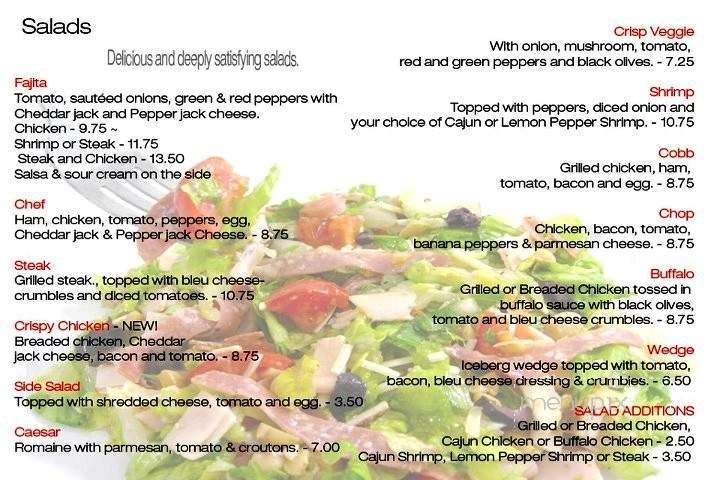Red's Public House - Cedar Rapids, IA menu_pic