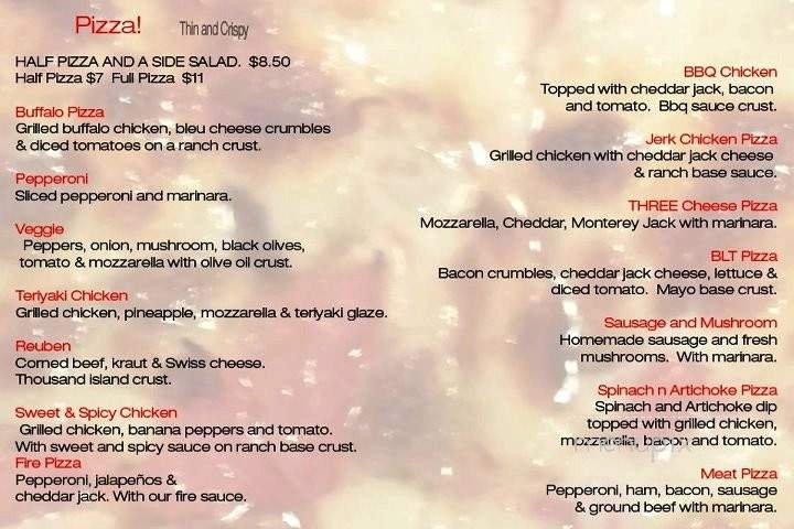 Red's Public House - Cedar Rapids, IA menu_pic