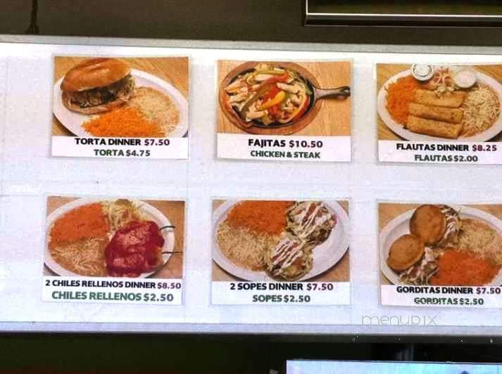 Taqueria Buena Vista - Milwaukee, WI menu_pic