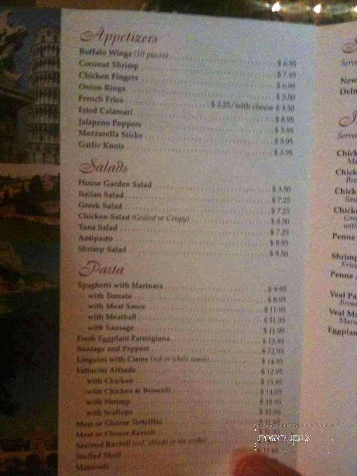 Mama Rosa's Italian Restaurant - Hampton, VA menu_pic