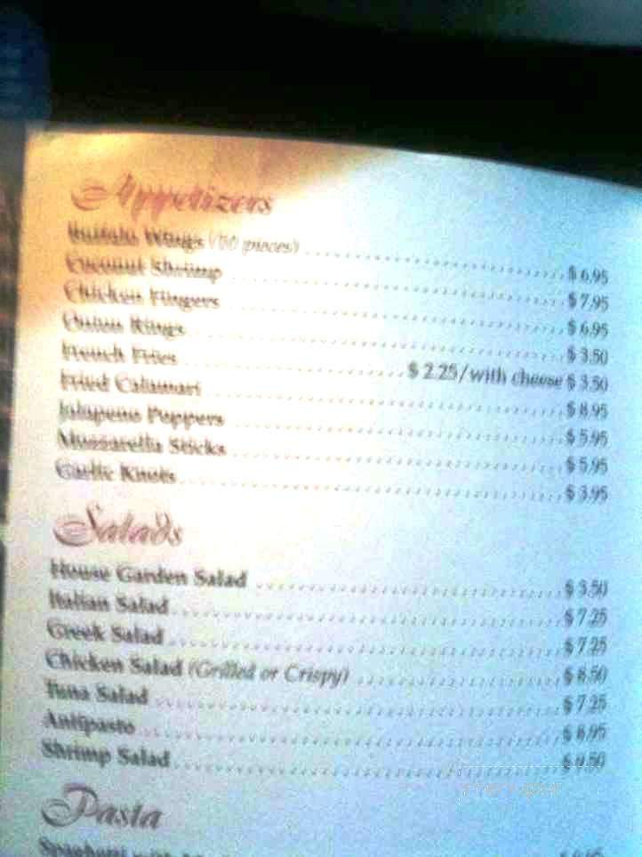 Mama Rosa's Italian Restaurant - Hampton, VA menu_pic