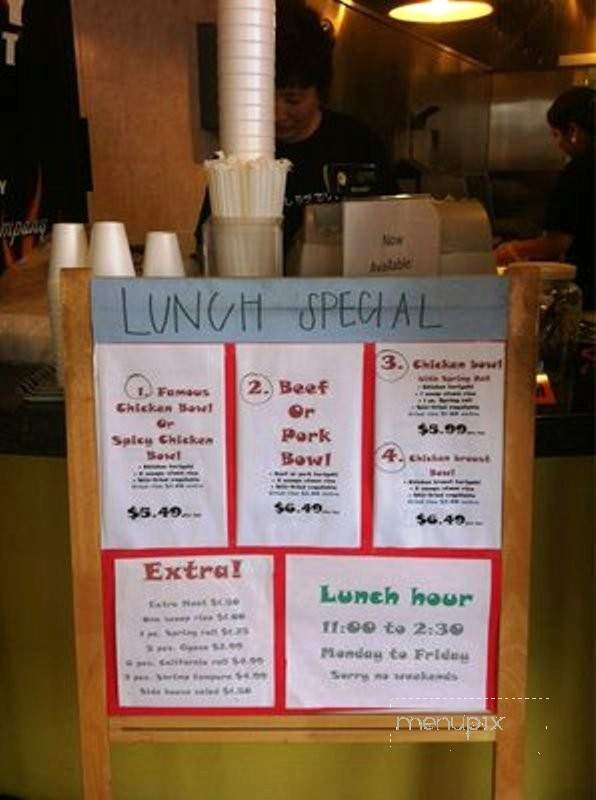 I Luv Teriyaki - Stafford, VA menu_pic