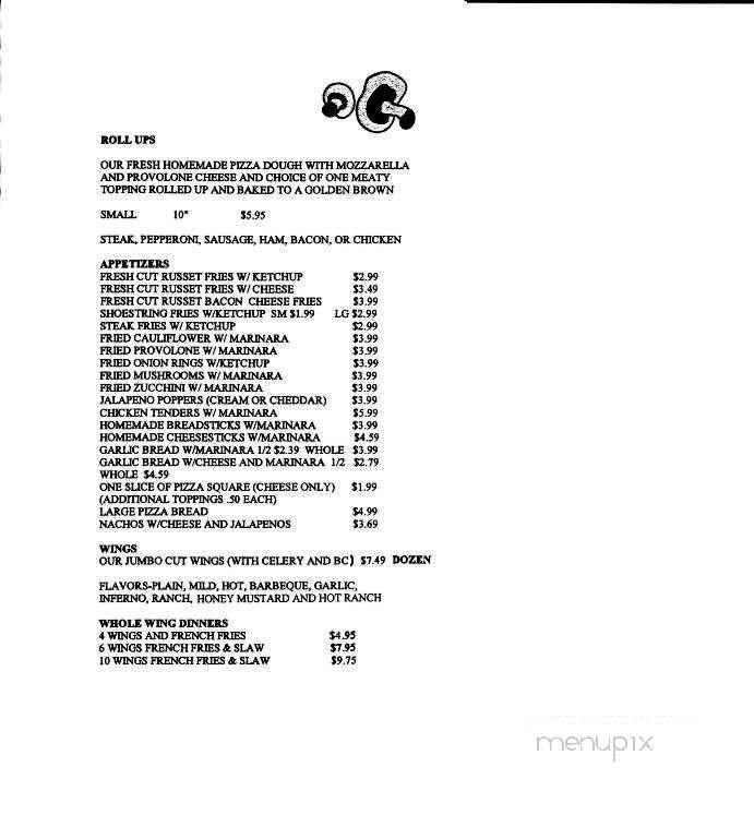 Pizza Pescara - Pittsburgh, PA menu_pic