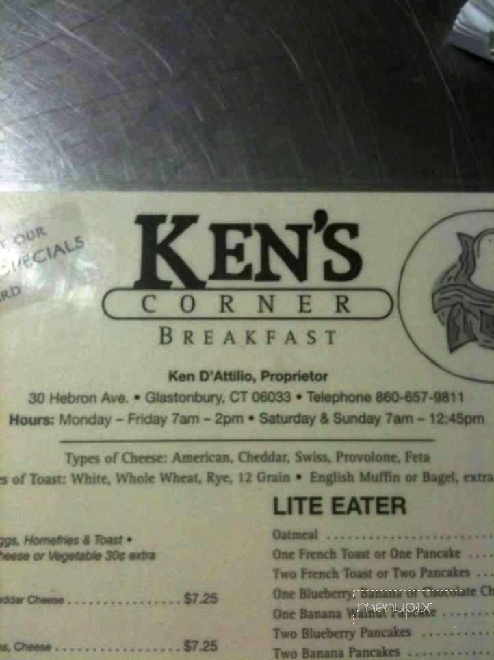 /5706421/Kens-Corner-Breakfast-and-Lunch-Glastonbury-CT - Glastonbury, CT