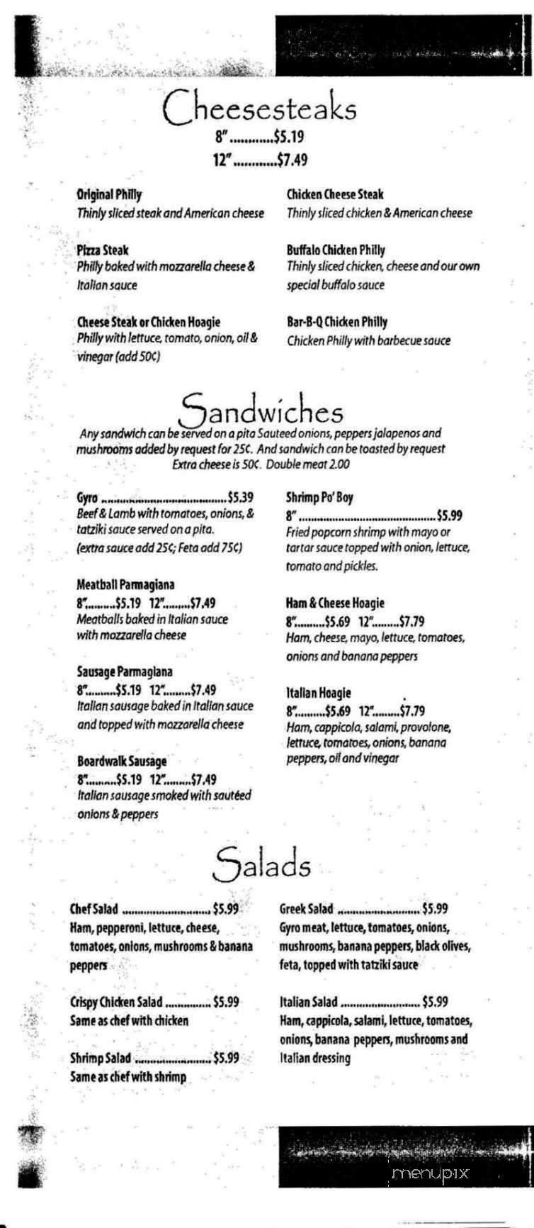 D'Michaels - Theodore, AL menu_pic