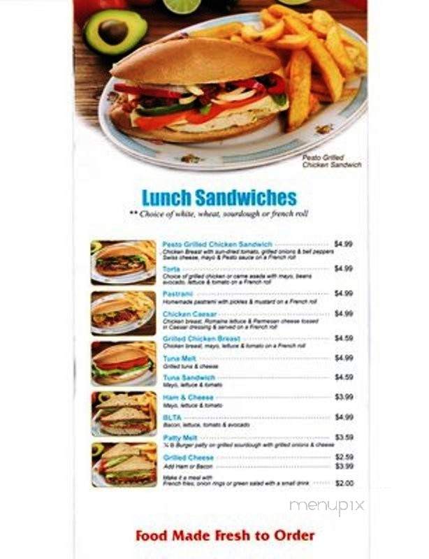 Fair Oaks Burger - Altadena, CA menu_pic