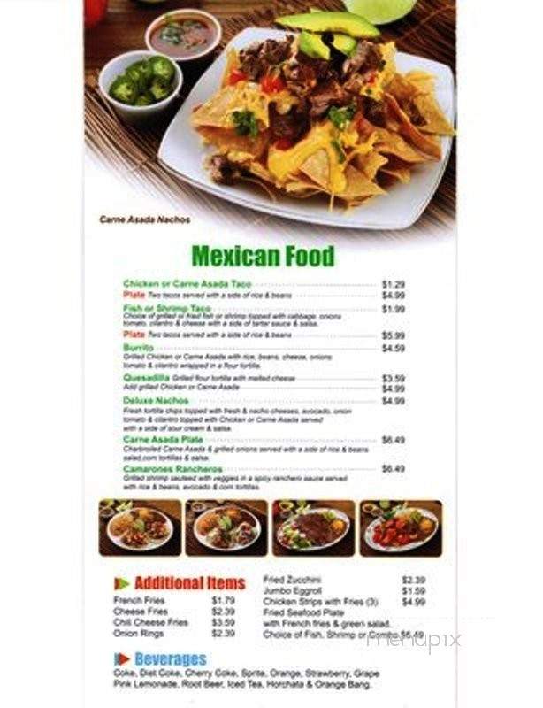 Fair Oaks Burger - Altadena, CA menu_pic