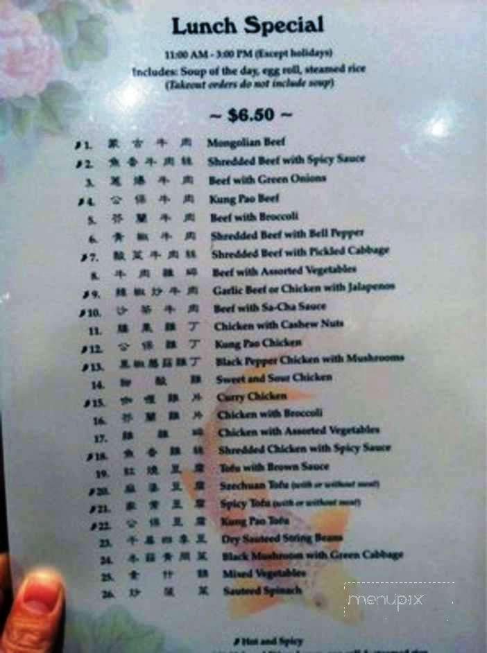 Ma's Islamic Restaurant - Anaheim, CA menu_pic
