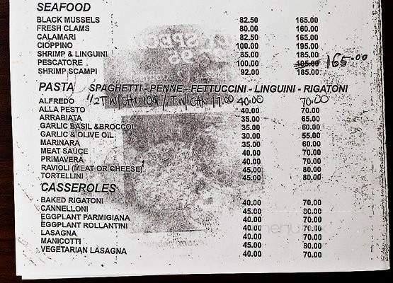 Bella Napoli Pizza Bistro - Walnut, CA menu_pic