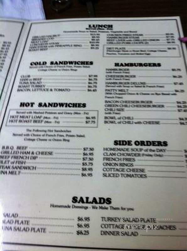 Country Touch Cafe - Torrance, CA menu_pic