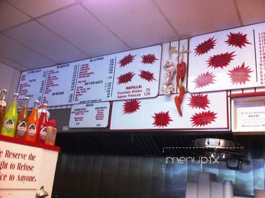 El Asadero Taco Shop - Merced, CA menu_pic