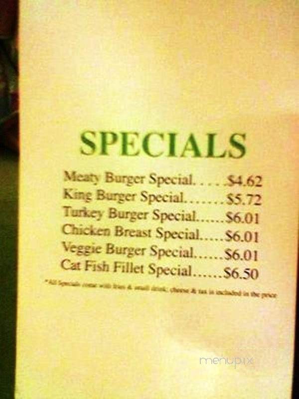 Fresh & Meaty Burgers - Los Angeles, CA menu_pic