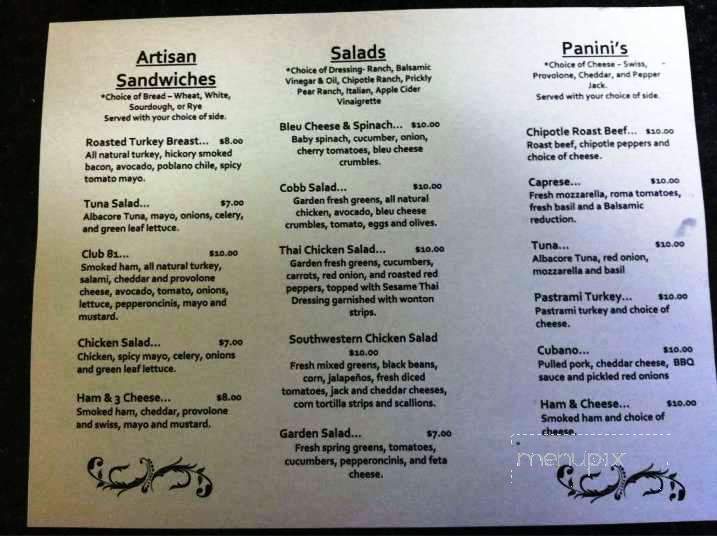 Mia Piachi Bistro - Pinetop, AZ menu_pic