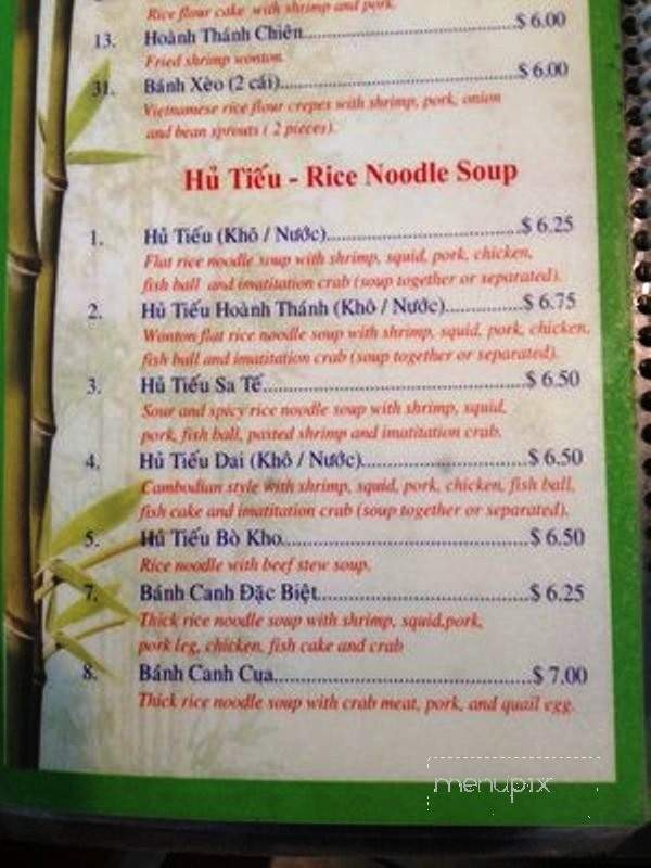 Thai Lai Restaurant - Hawthorne, CA menu_pic