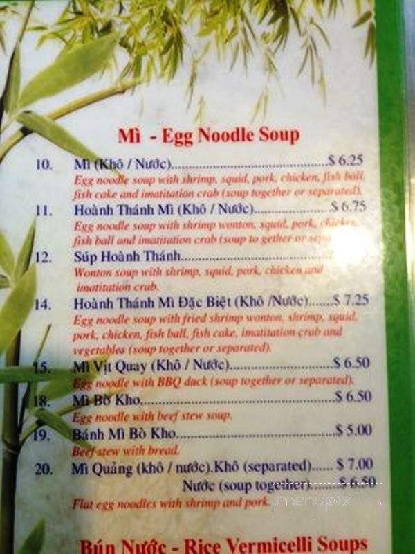 Thai Lai Restaurant - Hawthorne, CA menu_pic