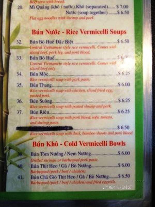 Thai Lai Restaurant - Hawthorne, CA menu_pic