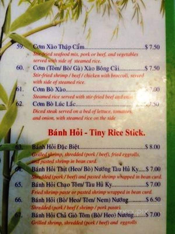 Thai Lai Restaurant - Hawthorne, CA menu_pic