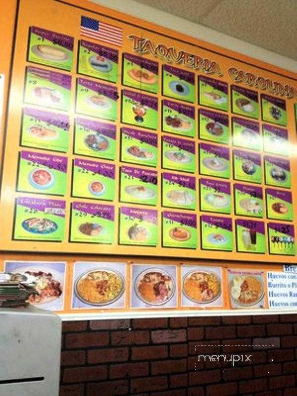 Taqueria La Mexicana - Tracy, CA menu_pic