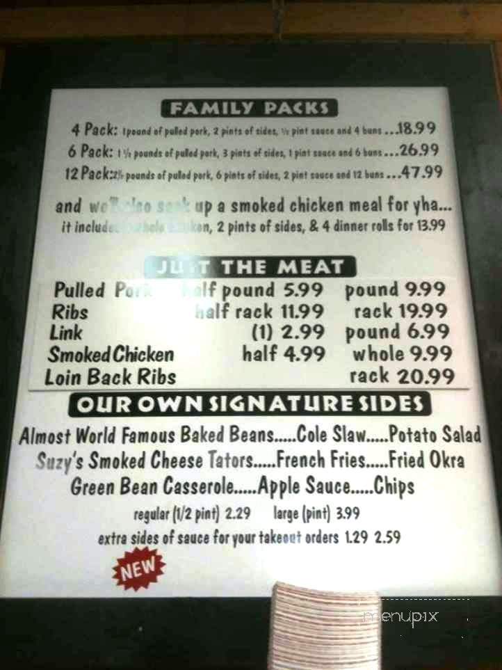 Fat Daddy's - Russellville, AR menu_pic