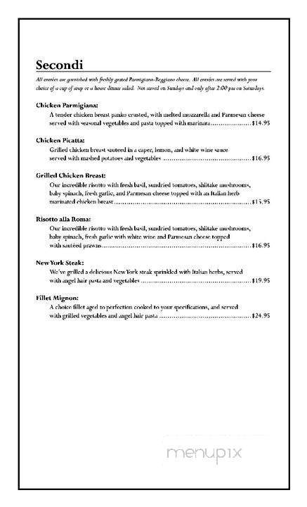 Grazie - Novato, CA menu_pic