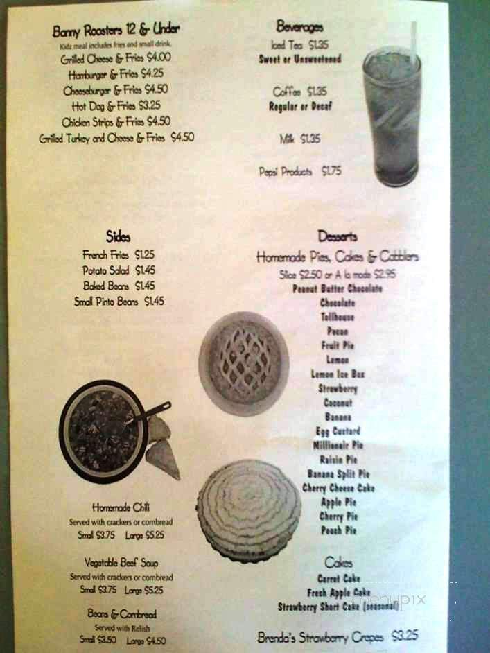 Red Rooster - Alma, AR menu_pic