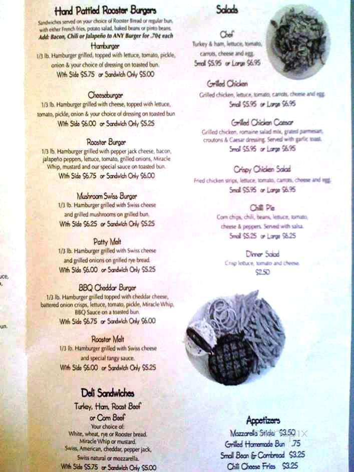 Red Rooster - Alma, AR menu_pic
