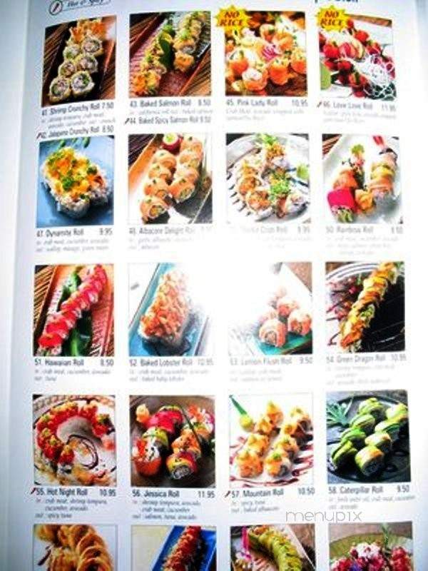 Sushi Hana Bar - Northridge, CA menu_pic