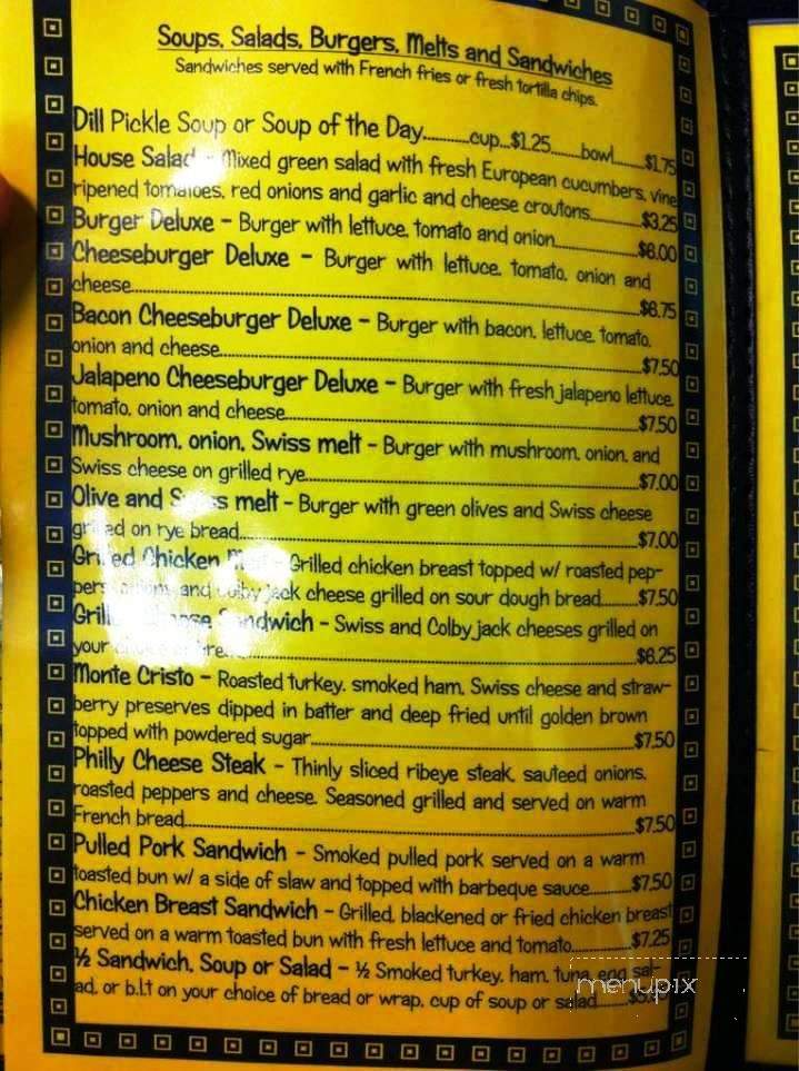 The Westsider Cafe - Grand Rapids, MI menu_pic