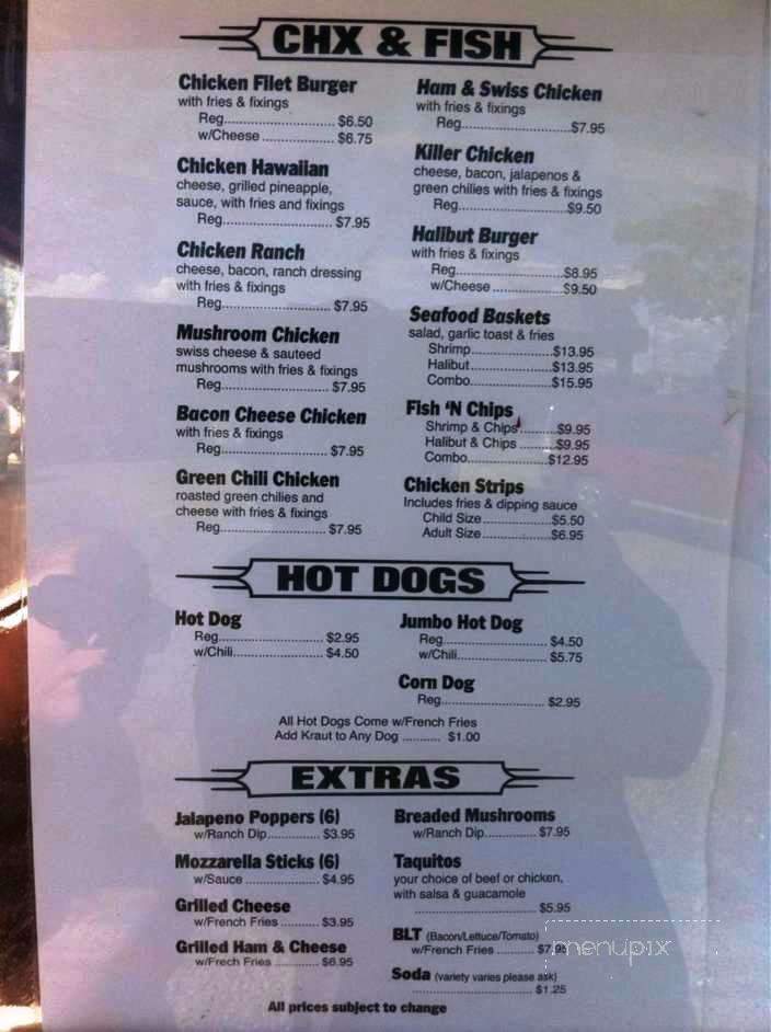 Burger Bus - Kenai, AK menu_pic
