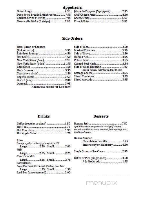 Leroy's Family Restaurant - Anchorage, AK menu_pic