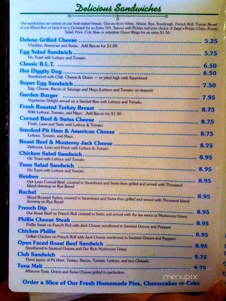 Donut Hole Bakery Cafe - Santa Rosa Beach, FL menu_pic