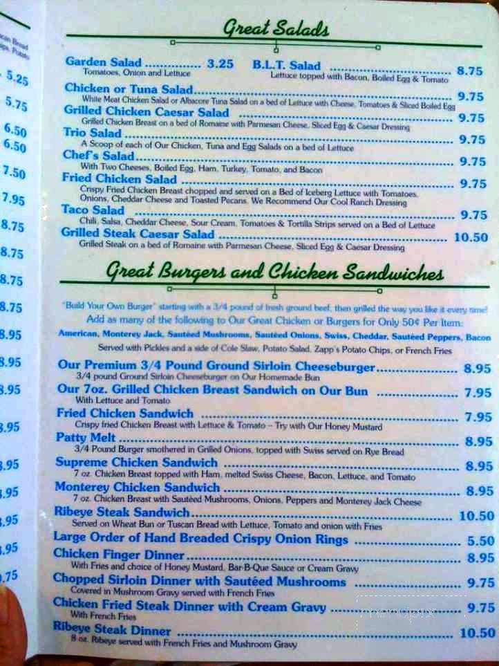 Donut Hole Bakery Cafe - Santa Rosa Beach, FL menu_pic