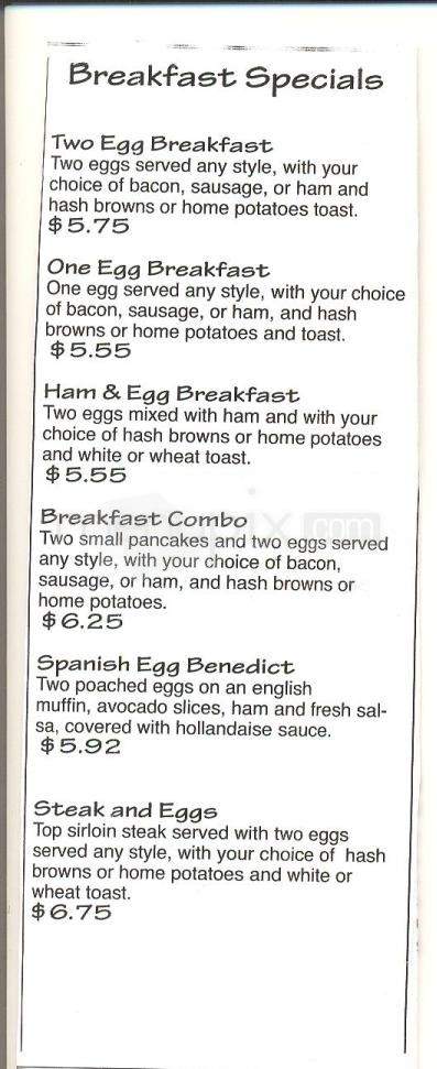 Florentinos - Green Valley, AZ menu_pic