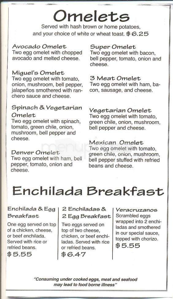 Florentinos - Green Valley, AZ menu_pic