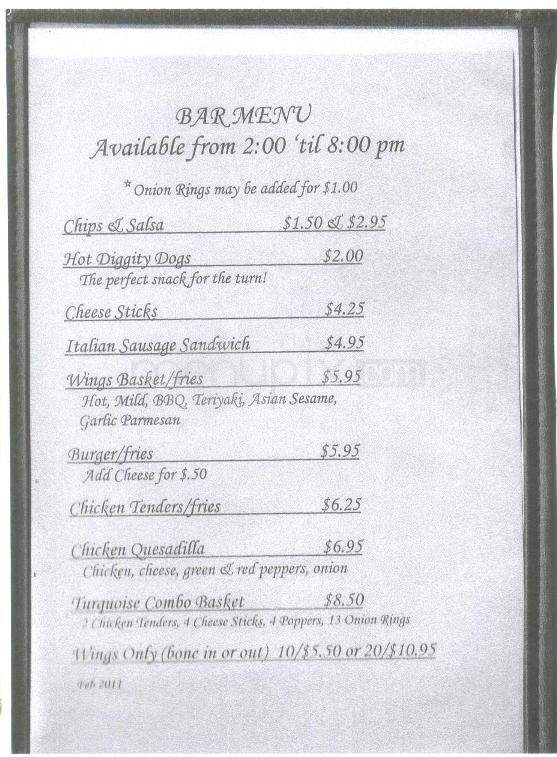 Triple Green Cafe At Turquoise - Benson, AZ menu_pic