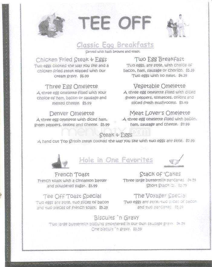 Triple Green Cafe At Turquoise - Benson, AZ menu_pic