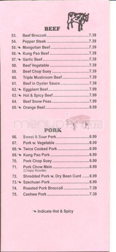 Hot Wok Express - Flagstaff, AZ menu_pic