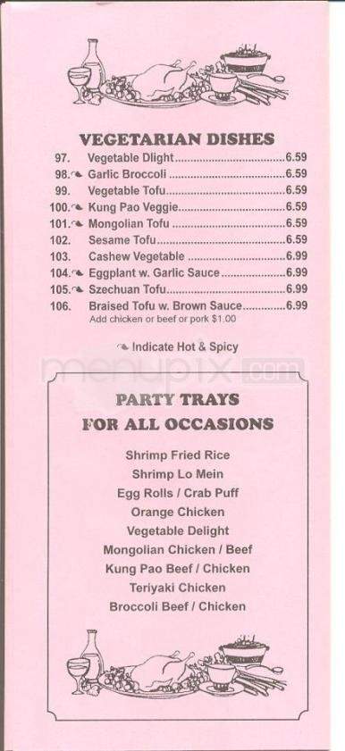 Hot Wok Express - Flagstaff, AZ menu_pic